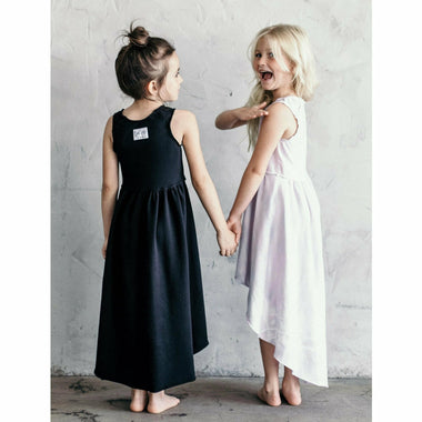 ORGANIC GISELLE DRESS BLACK - Be Mi Los Angeles