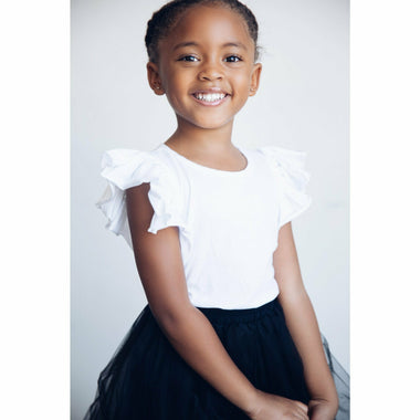 NATALIA RUFFLE TOP SLEEVELESS MULTIPLE COLORS - Be Mi Los Angeles