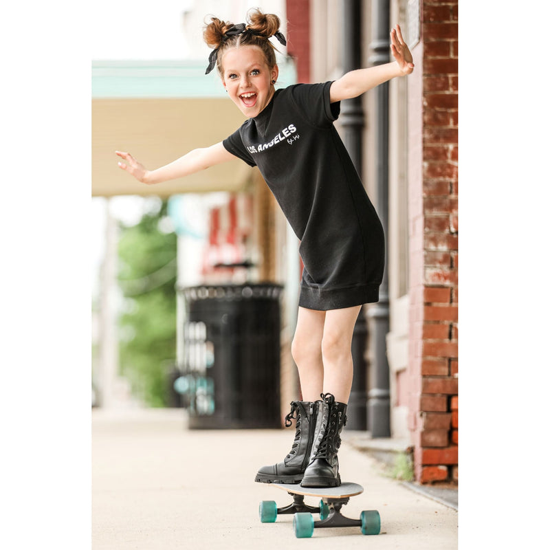 LA SWEATSHIRT DRESS