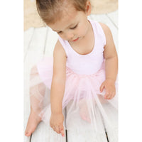 Be Mi Los Angeles Tutu Tank Dress, a colorful sleeveless dress with a tutu-style skirt, perfect for casual or special occasions.