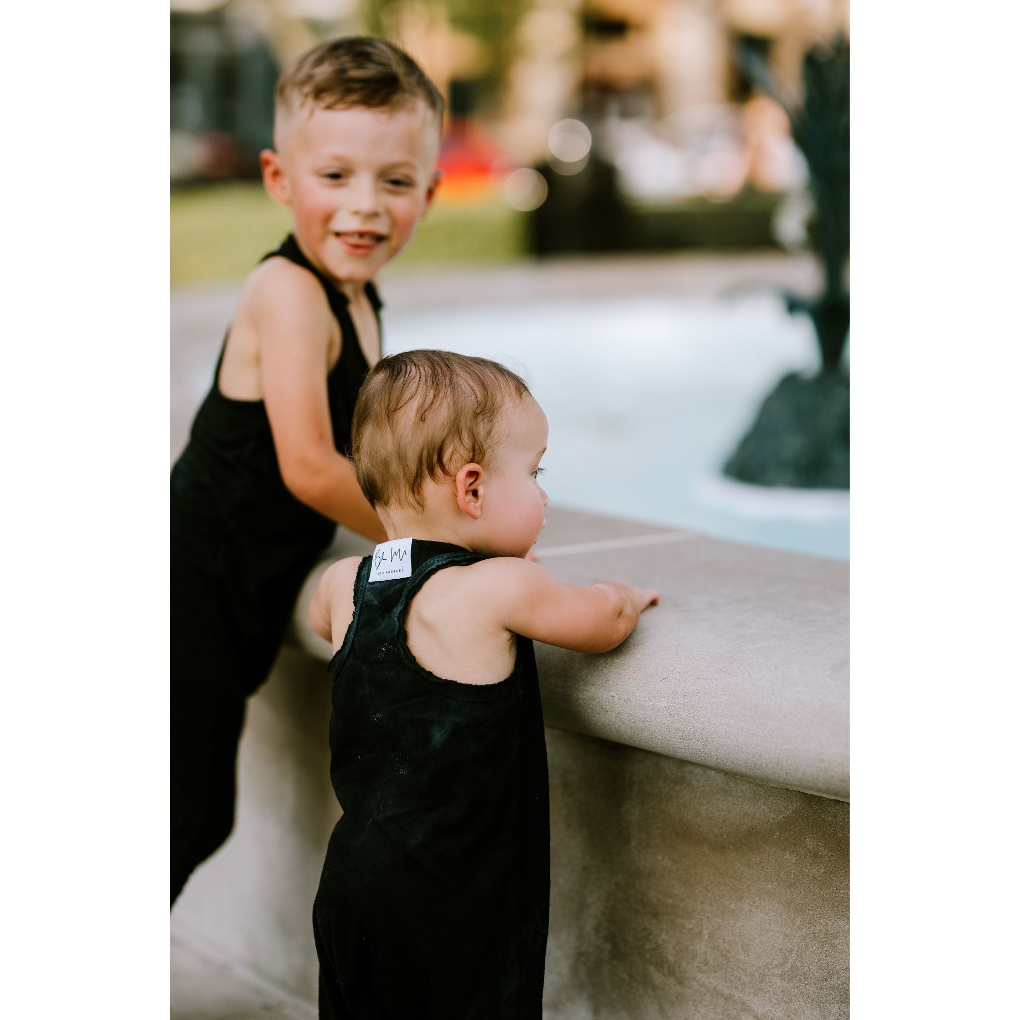 Ameri　BILLIE OVERLAP ROMPERS Shop