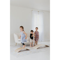 Balance board toy by ShopMyLittleSongbird with colorful, textured surface for kids to play and improve coordination.