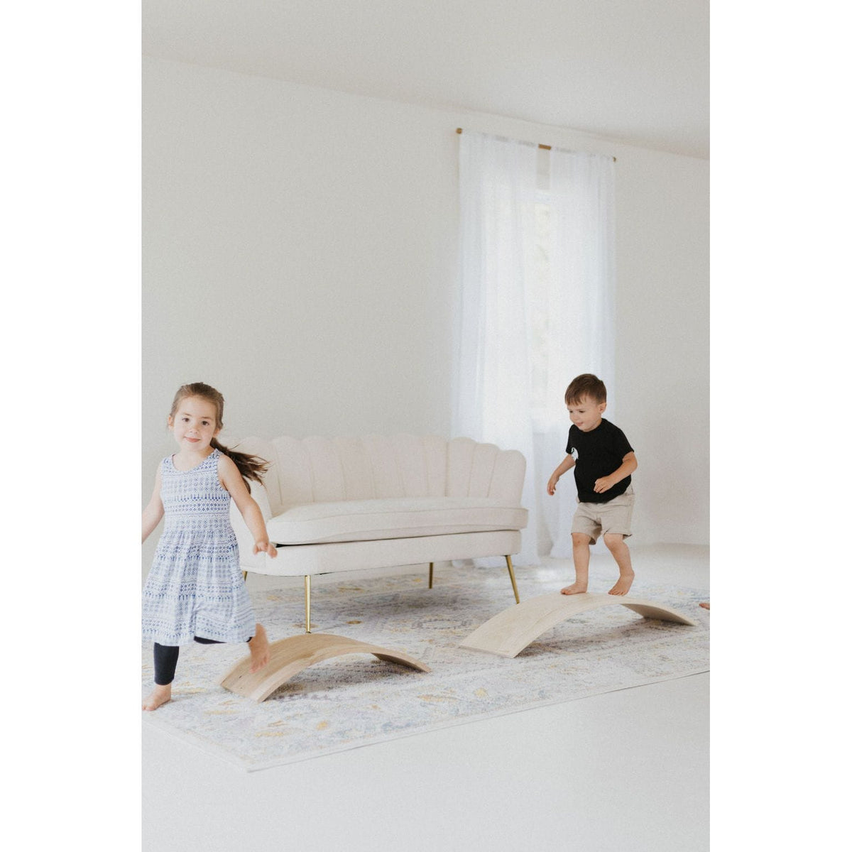 Balance board toy by ShopMyLittleSongbird, featuring a colorful rocker for kids to enhance balance and coordination.