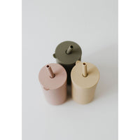 ShopMyLittleSongbird toddler bowl with straw, colorful plastic cup designed for young children with a built-in straw.