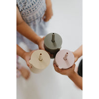 ShopMyLittleSongbird toddler bowl with straw, featuring a colorful design and child-friendly shape for easy drinking and eating.