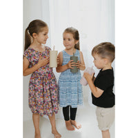 ShopMyLittleSongbird toddler bowl with straw featuring a colorful design, perfect for young children’s drinking and eating needs.