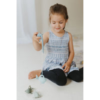 Colorful silicone fishing set with small fishing rods and accessories, designed for children’s pretend play and imaginative fun.