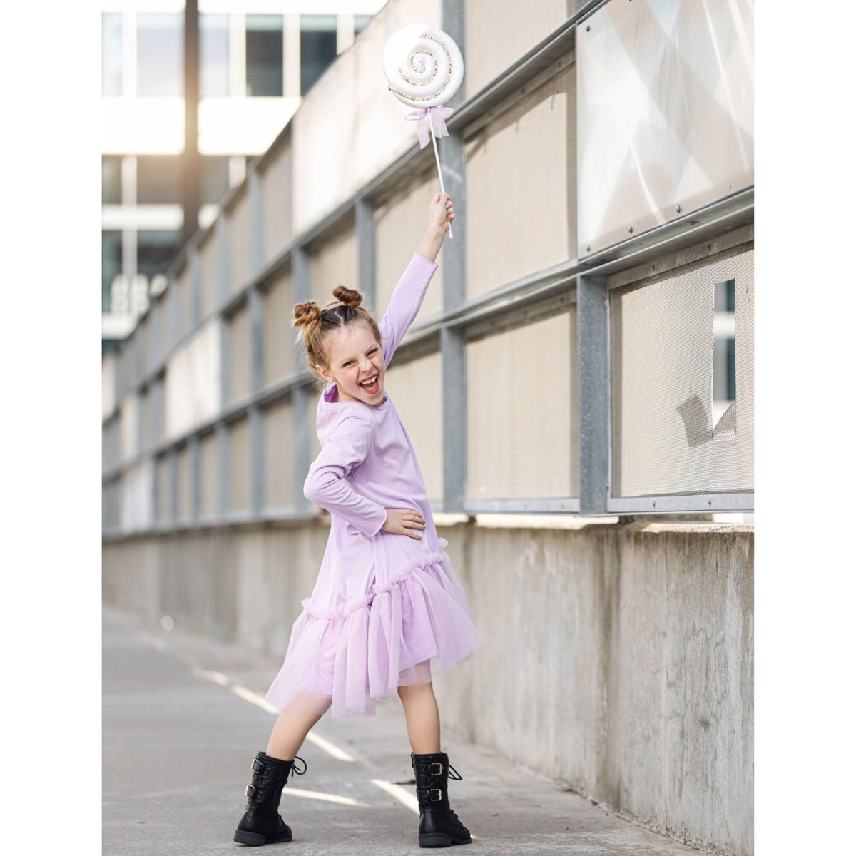 Be Mi Los Angeles Zuri tutu dress for girls, featuring a soft, fluffy tutu skirt and comfortable bodice, perfect for special occasions.