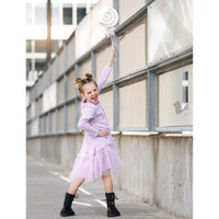 Be Mi Los Angeles Zuri tutu dress for girls, featuring a soft, fluffy tutu skirt and comfortable bodice, perfect for special occasions.