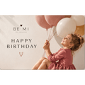 Happy Birthday Gift Card Girl
