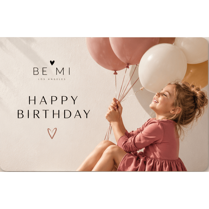 Happy Birthday Gift Card Girl