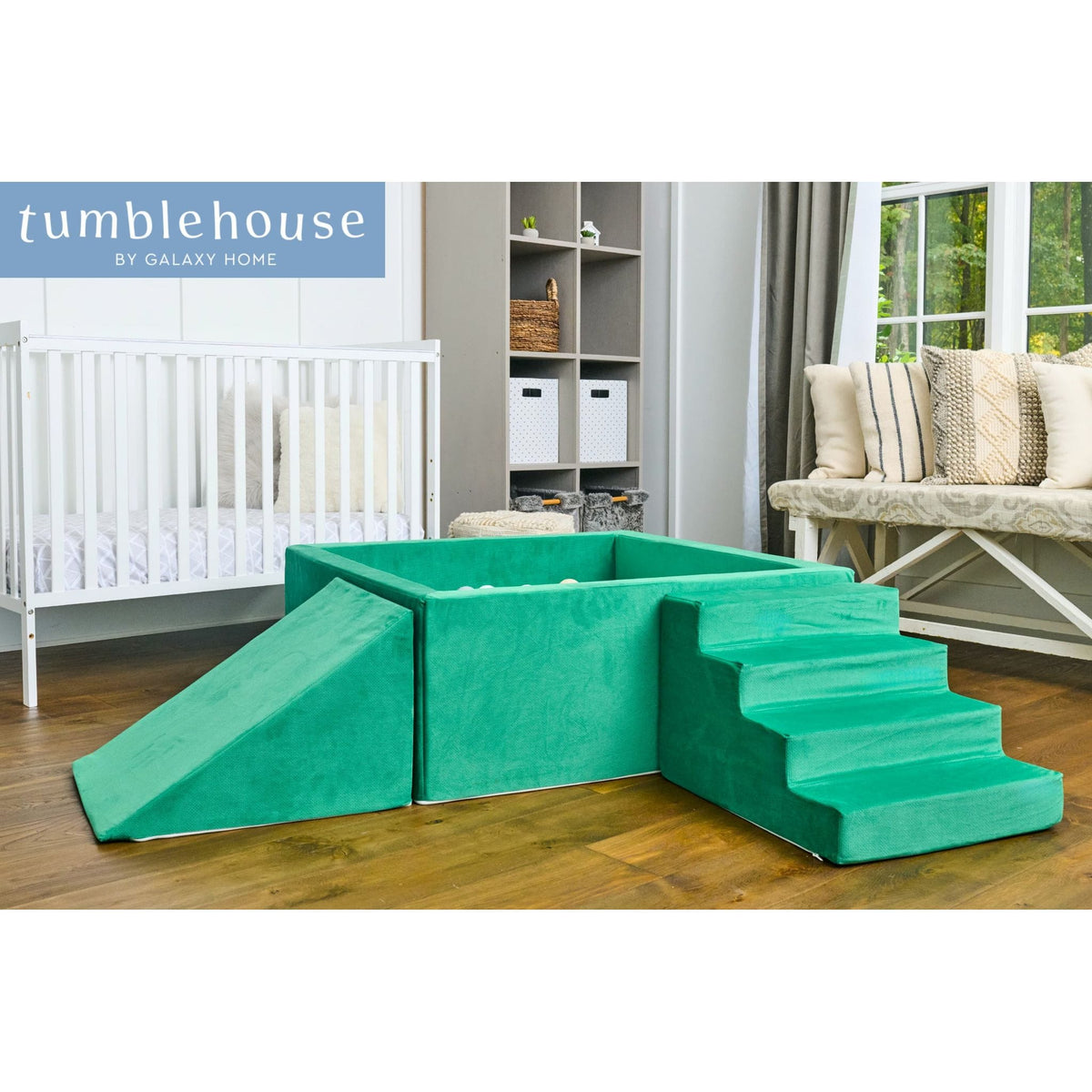 TumbleHouse Foam Ramp + Stairs