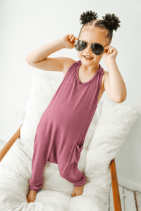 Romper Muted Berry