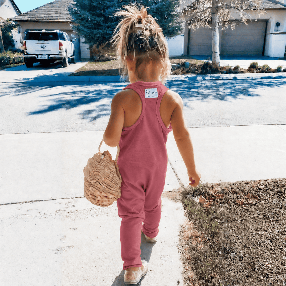 Romper Muted Berry