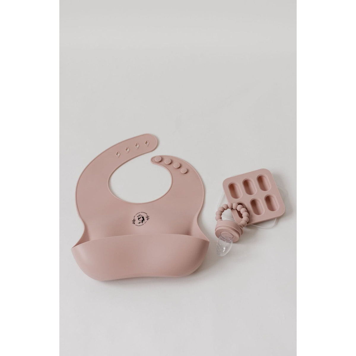 Silicone bib from ShopMyLittleSongbird with a colorful, waterproof design for easy cleaning and meal time protection.