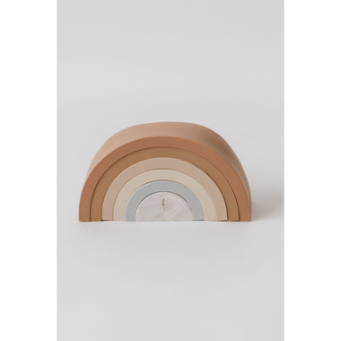 Silicone Stacking Rainbow