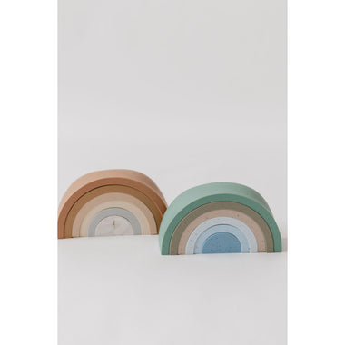 Silicone Stacking Rainbow