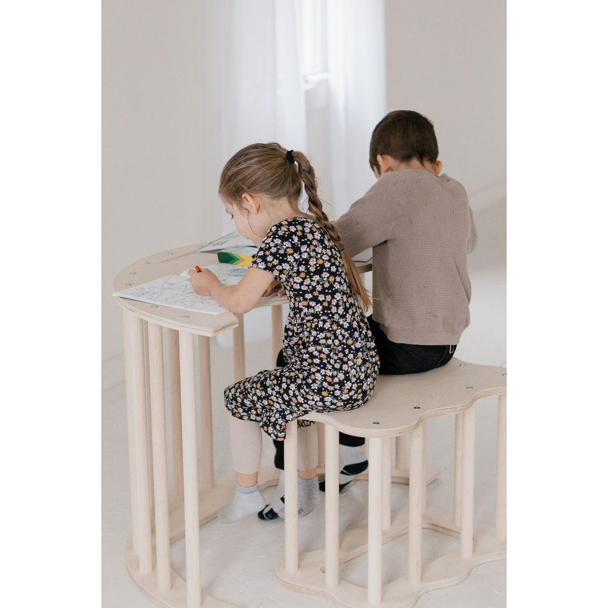 ShopMyLittleSongbird Arch Activity Gym with colorful hanging toys for infants and tummy time play.