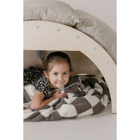 ShopMyLittleSongbird Arch Activity Gym with colorful hanging toys and soft padded mat for infants' play and development.