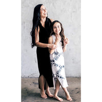 Be Mi Los Angeles Lexi Tank Dress in zebra print, light and flowy adult dress, ideal for casual or summer wear.