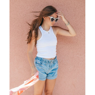 Modal Ribbed Tank Top - Be Mi Los Angeles