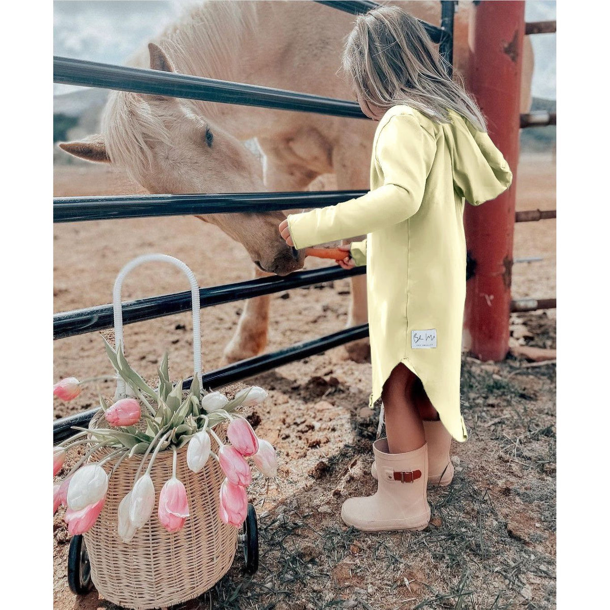 Organic Luna Hoodie Dress by Be Mi Los Angeles, showing a cozy, eco-friendly dress with hood and relaxed fit.