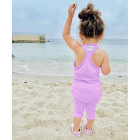Lavender romper by Be Mi Los Angeles featuring a stylish, comfortable design perfect for casual wear.