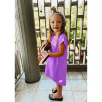 Be Mi Los Angeles Maya Tee Dress, casual short-sleeve dress with a relaxed fit, shown in soft fabric with a simple neckline.