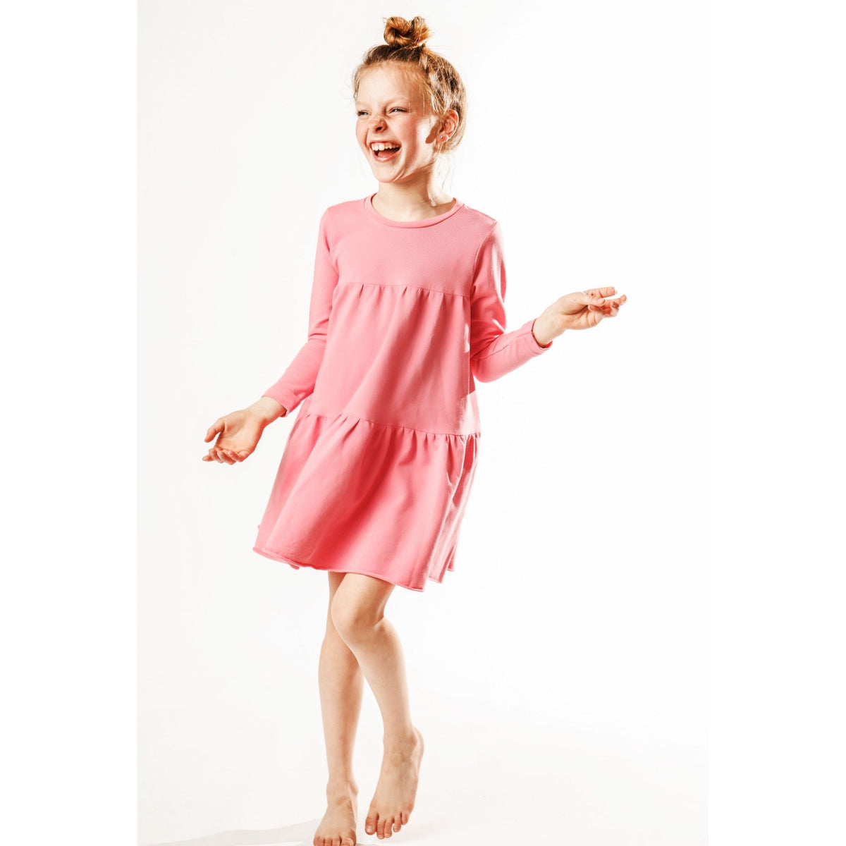 Organic Alya Dress by Be Mi Los Angeles featuring a flowing, eco-friendly fabric and a stylish, modern design for women.