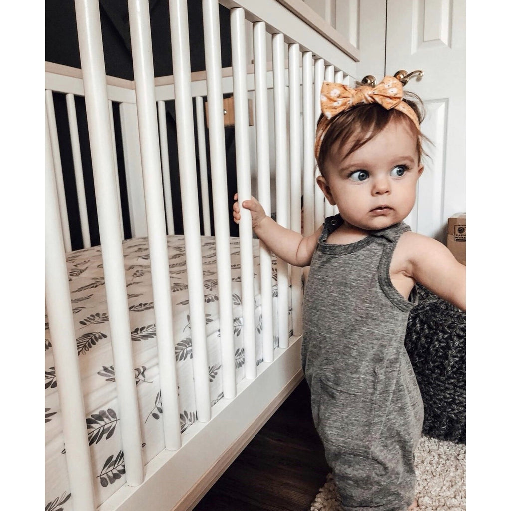 T-ROMPER HEATHER GREY - Be Mi Los Angeles