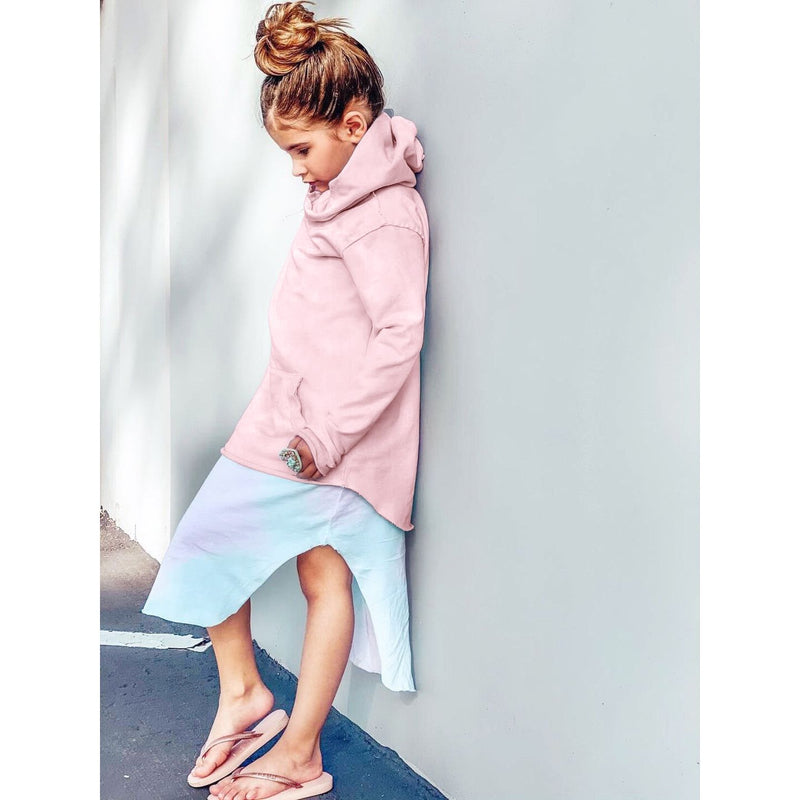 Organic Benji Hoodie Pink