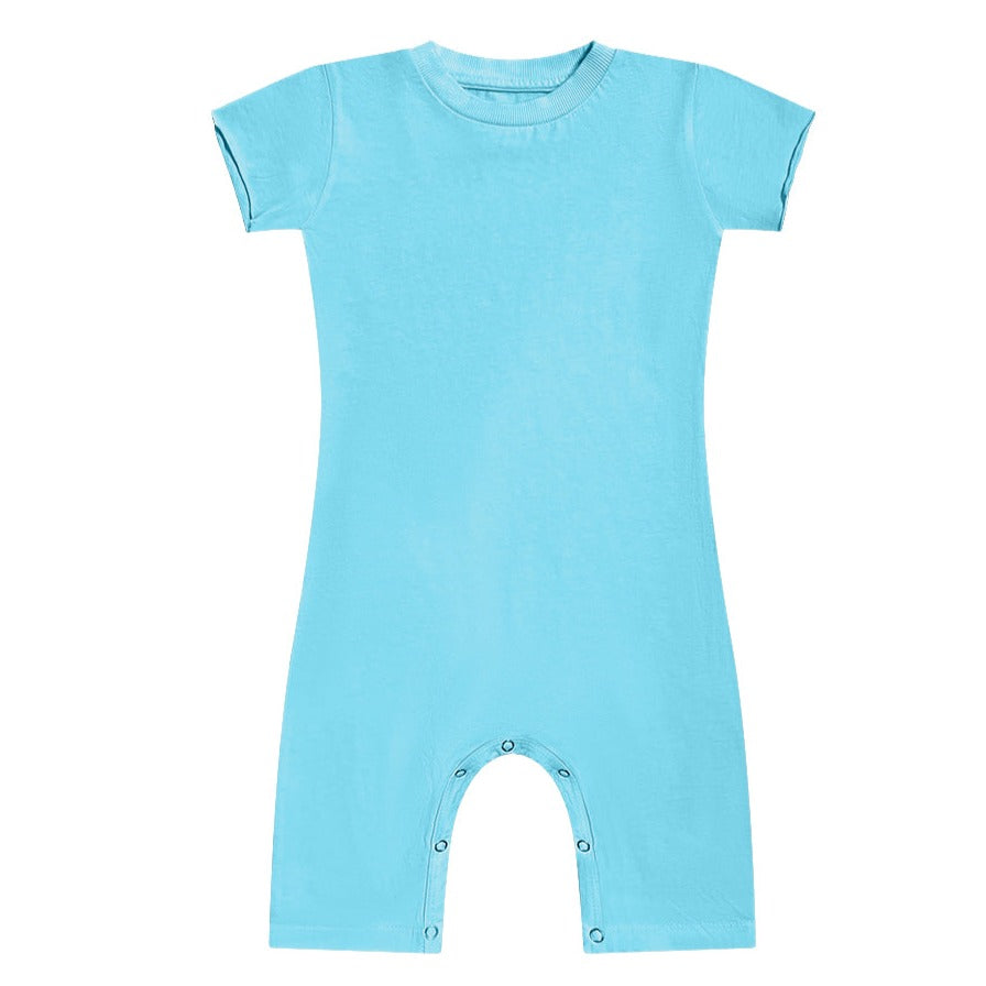 Be Mi Los Angeles pocket romper featuring a front pocket, lightweight fabric, and casual style perfect for warm weather.