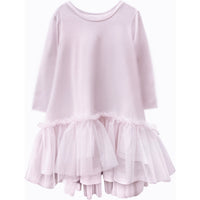 Be Mi Los Angeles ZURI TUTU DRESS for girls, pink tutu-style dress with floral accents and a playful, elegant design.