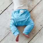 Organic Baby Malibu Pants Aqua - Be Mi Los Angeles