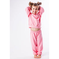 Be Mi Los Angeles Organic Cloud Pullover joggers in soft, breathable fabric, displayed in a close-up thumbnail image.