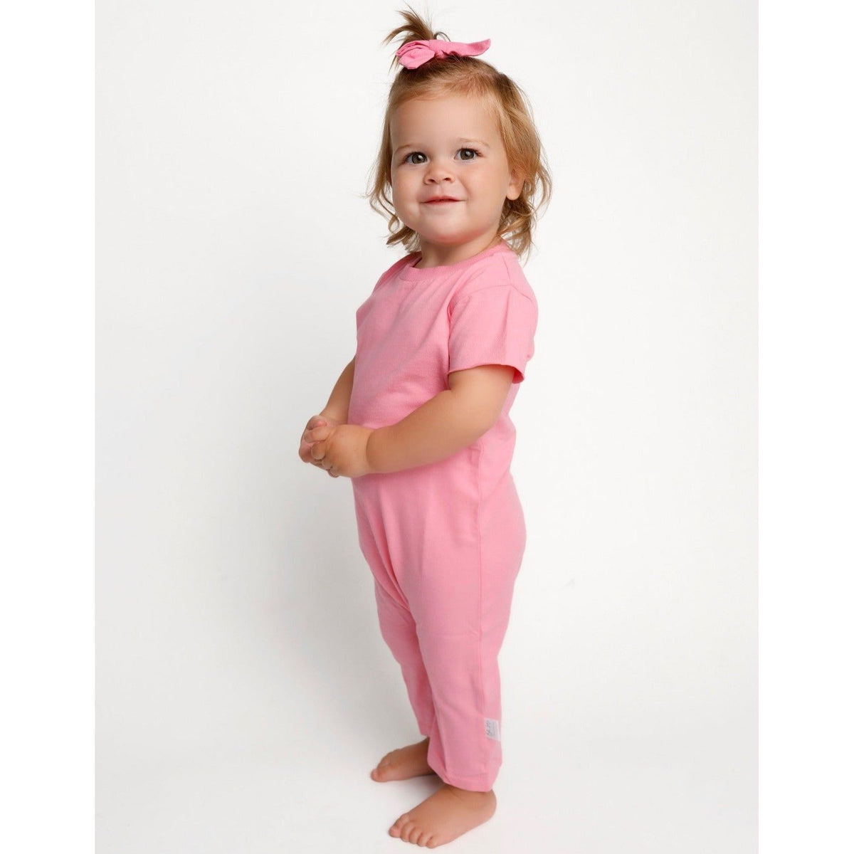 Be Mi Los Angeles pocket romper, casual romper with front pockets, lightweight fabric, perfect for warm weather.