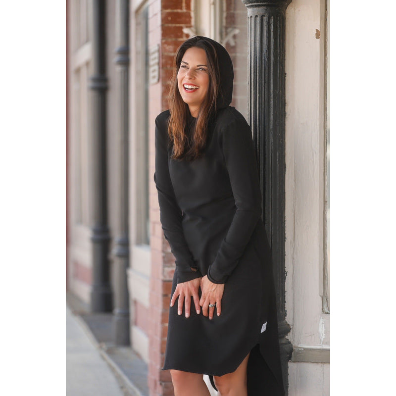 Organic Luna  Hoodie Dress Adult - Be Mi Los Angeles