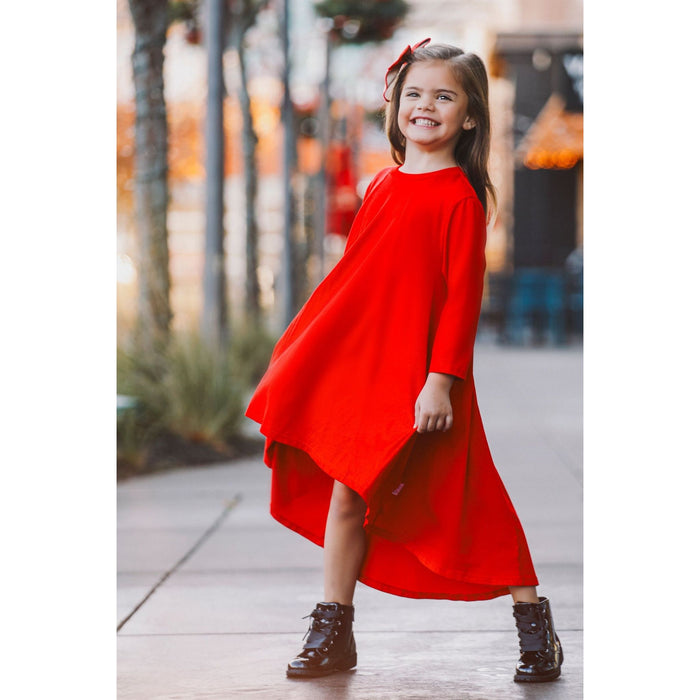 Be Mi Los Angeles Lumi Dress thumbnail image showing a stylish, elegant dress with a flowing silhouette and vibrant color.