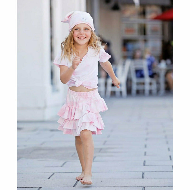 Organic Gigi Skirt Marble Tie Dye - Be Mi Los Angeles