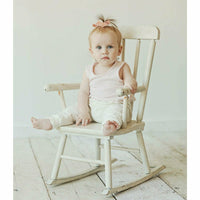 Pink Asher Baby Tank top by Be Mi Los Angeles, soft sleeveless toddler tank with a comfortable fit and simple design.