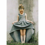 Organic Giselle Dress Oil Grey Wash - Be Mi Los Angeles