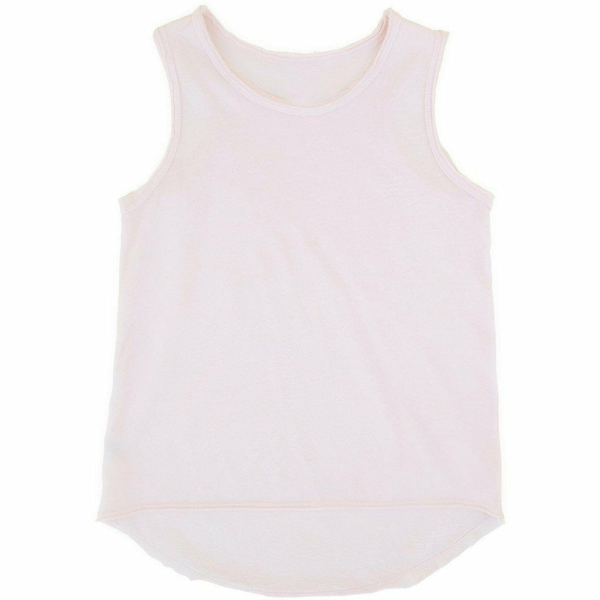 Be Mi Los Angeles Asher Tank in pink, sleeveless casual tank top with a relaxed fit and soft fabric, perfect for everyday wear.