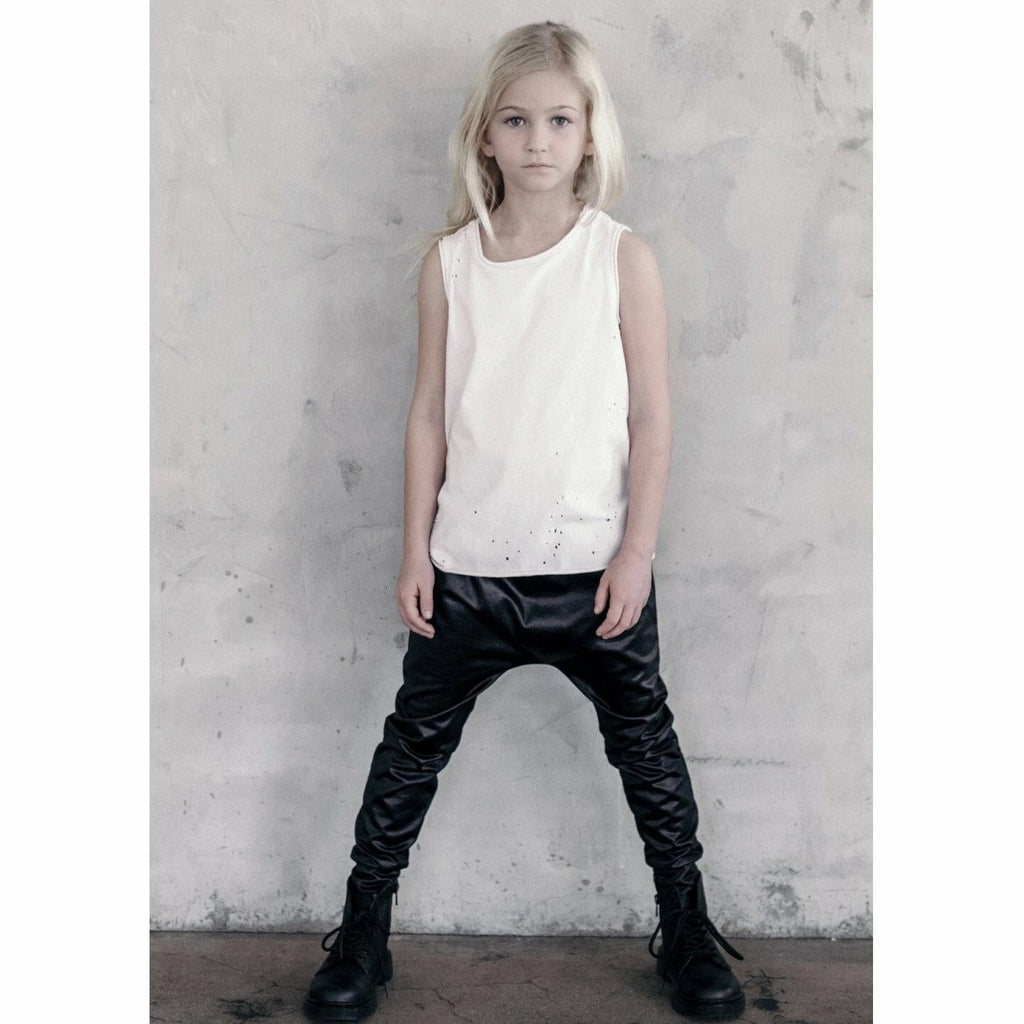 RAW EDGE BURNOUT TANK PINK - Be Mi Los Angeles