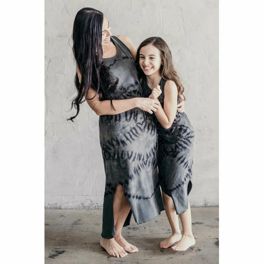 LEXI TANK DRESS ZEBRA DARK ADULT - Be Mi Los Angeles