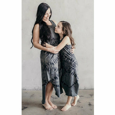 LEXI TANK DRESS ZEBRA DARK ADULT - Be Mi Los Angeles