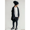 ORGANIC OVERSIZED BEANIE BLACK - Be Mi Los Angeles