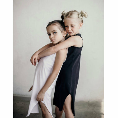 LEXI TANK DRESS BLACK - Be Mi Los Angeles