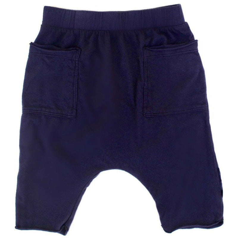 COTTON POCKET SHORTS NAVY - Be Mi Los Angeles