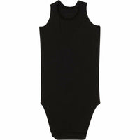 Black Lexi Tank Dress by Be Mi Los Angeles displayed on a model with a sleek, fitted silhouette and simple, stylish design.