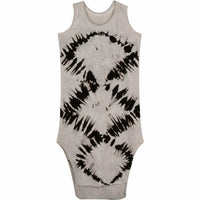 Light zebra print Lexi Tank Dress for adults by Be Mi Los Angeles, featuring a sleeveless design and relaxed fit.